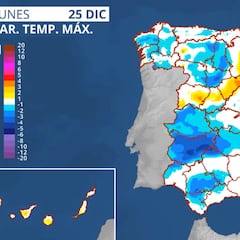 AEMET vaticina inestabilidad meteorológica para final de año: zonas afectadas por la lluvia