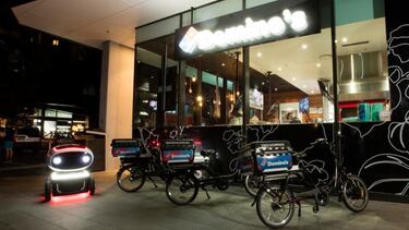 DRU, el robot de Domino's que repartirá las pizzas