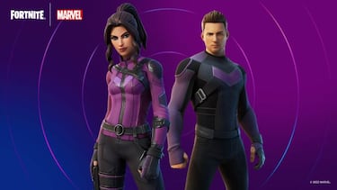 Fortnite x Ojo de Halcón: skins Clint Barton y Kate Bishop ya disponibles