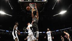 Nets y Magic, durante un partido