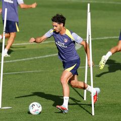 Johnny Cardoso, ausente en dos grandes citas del Atlético de Madrid