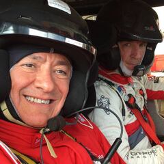 En el asiento del miedo del Citroën C3 WRC junto a Meeke