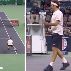 La titulan "la volea milagrosa": incluso Federer tuvo que aplaudir