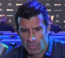 Figo habla sobre los constantes cambios de DT en el Madrid