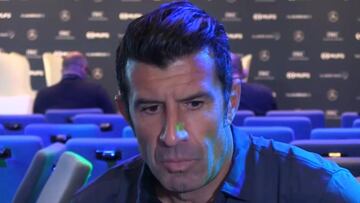 Figo habla sobre los constantes cambios de DT en el Madrid