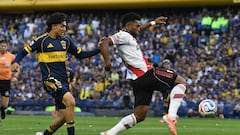 Boca, atento a la situación de Miguel Borja
