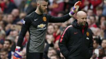 De Gea sufre una contractura, será baja ante el Hull