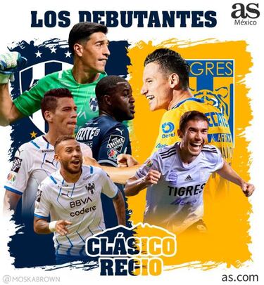 Los debutantes del Clásico Regio en la edición 126
