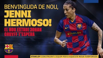 Oficial: Jenni Hermoso, al Barça tras no renovar con el Atleti