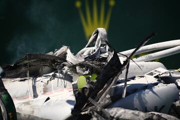 Las imágenes del accidente en Sochi que acabó con la carrera de F2