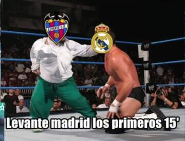 Los mejores memes del Real Madrid - Levante