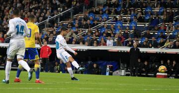 2-0. Marco Asensio marcó el segundo gol.