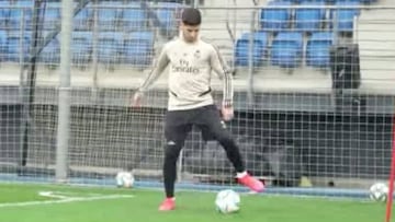 ¡Casi de vuelta! Asensio toca balón para la alegría madridista
