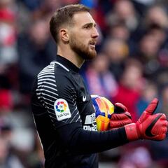 Oblak hace historia en el Atleti: 64% de victorias en 100 partidos