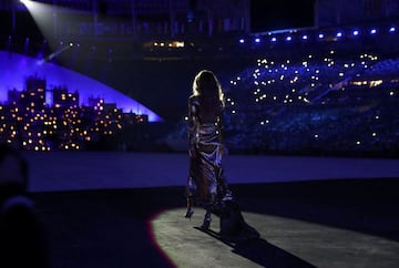 Gisele Bündchen, espectacular en la ceremonia de inauguración