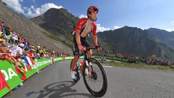 TOURMALET BARÃGES, FRANCE - JULY 20: Michael Matthews of Australia and Team Sunweb / Col de Tourmalet (2115m)/ Fans / Public / Mountains / during the 106th Tour de France 2019, Stage 14 a 117km stage from Tarbes to Tourmalet Barèges 2115m - Souvenir Jacques Goddet / TDF / #TDF2019 / @LeTour / on July 20, 2019 in Tourmalet Barèges, France. (Photo by Tim de Waele/Getty Images)