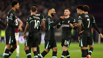 Slot, feliz con la diversificación del gol: Díaz, Salah, Jota...