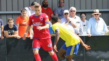 Poco juego y menos goles en el Numancia B - Cádiz B