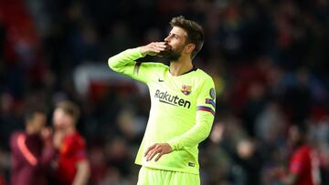 Gerard Piqué, jugador del Barcelona