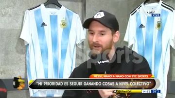 Messi explica lo que siente al estar en el banquillo: te fascinará
