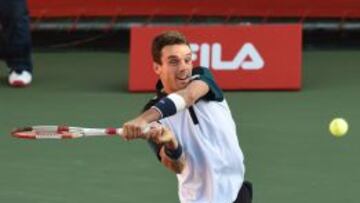 El tenista español Roberto Bautista