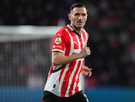 Lucas Pérez, en su debut con el PSV.