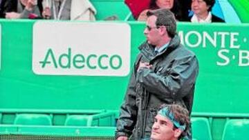 <b>ADIÓS. </b>La derrota de Federer fue la sorpresa de la jornada.