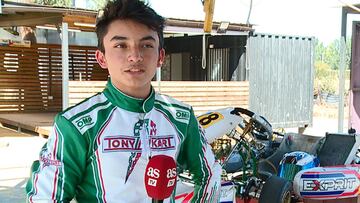 Las metas de Nico Pino, la nueva promesa del karting chileno