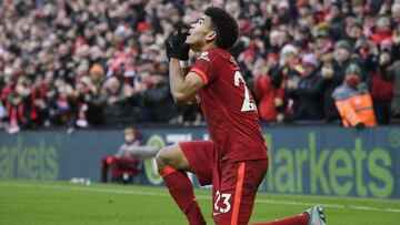 Díaz empieza a hacer historia: Anota primer gol con Liverpool