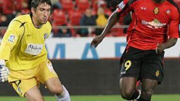 <b>REMONTADA.</b> El Mallorca remontó en dos ocasiones los goles de Ramis, en propia puerta, y Baha, gracias a los goles de Josemi y Webó.