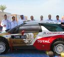 Citroën se presenta en Abu Dhabi con el español Dani Sordo