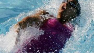 Peris se clasifica para la semifinal de 50 metros espalda