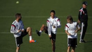 Ramos, Cristiano y Modric.