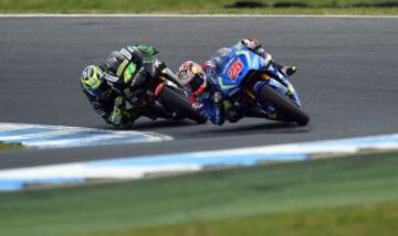 Maverick Viñales y Pol Espargaró.