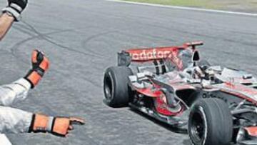 <b>TRES VICTORIAS. </b>Alonso, con su triunfo en Alemania, iguala los tres grandes premios ganados por Raikkonen. Hamilton y Massa llevan dos cada uno.