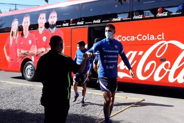 La selección chilena comenzó este lunes, en Juan Pinto Durán, sus entrenamientos de cara al amistoso ante Bolivia en Rancagua.