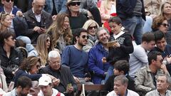 Los futbolistas llenan las gradas de la Copa Davis