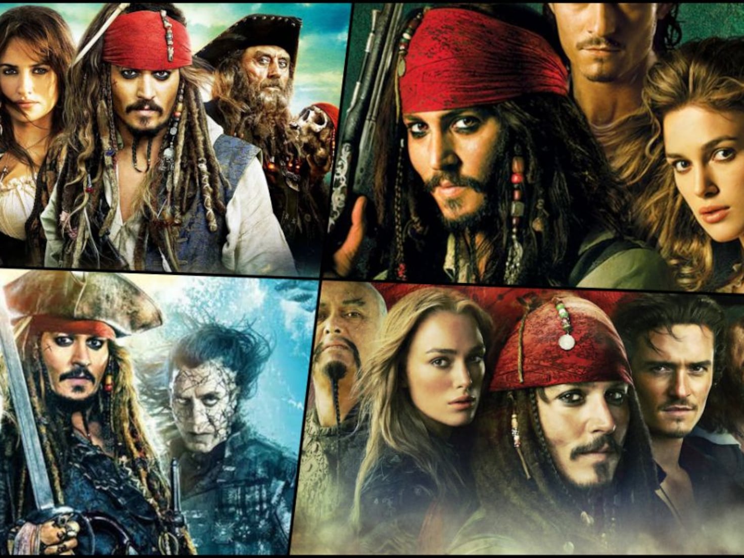 En qué orden hay que ver las películas de ‘Piratas del Caribe