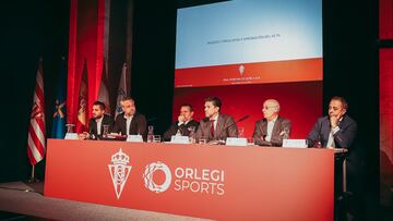 24.11.22. EL CONSEJO DE ADMINISTRACION DEL SPORTING DURANTE LA JUNTA GENERAL DE ACCIONISTAS.