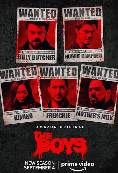 The Boys: nuevo tráiler de la temporada 2 cargado de sangre y humor