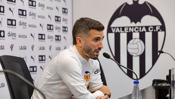 José Gayà, en rueda de prensa.