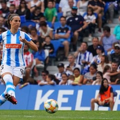 Maddi Torre, de la Real, única jugadora que no hizo huelga