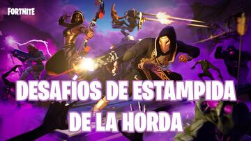 Fortnite Battle Royale: guía de desafíos de Estampida de la horda