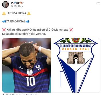 El cachondeo en Twitter con “Kylian Mbappé NO JUGARÁ”