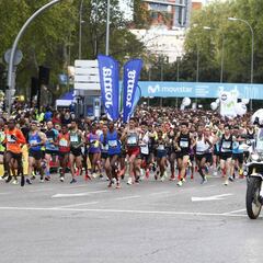 Kiprono, con récord de la prueba, y Teshome ganadores en el Medio Maratón de Madrid