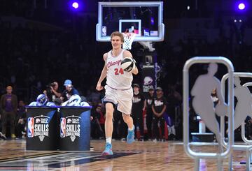 Lauri Markkanen, finalista en el concurso de habilidades del All Star 2018.