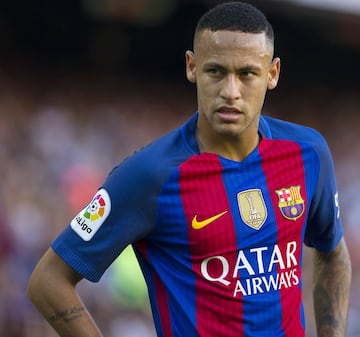 Neymar in 2016.