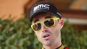 Samuel Sánchez durante la Vuelta a España 2017.