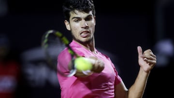 Consulta cu¨¢ndo y c¨®mo y d¨®nde ver el partido de cuartos de final del Torneo de R¨ªo de Janeiro entre Carlos Alcaraz y Dusan Lajovic.