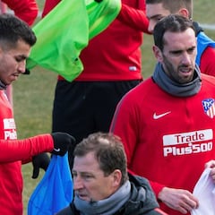 Simeone ya tiene su once: con Godín y sin Diego Costa
